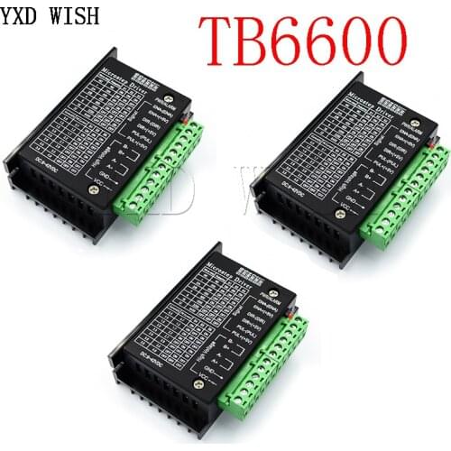 Stepper Motor Driver TB6600 upgrade Nema 23 Nema17 4A DC9-42V for NEMA23 motor CNC router controller For 3D printer