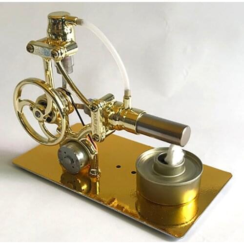Mini Stryn engine miniature model steam power technology small production small power generation Ming experimental toys
