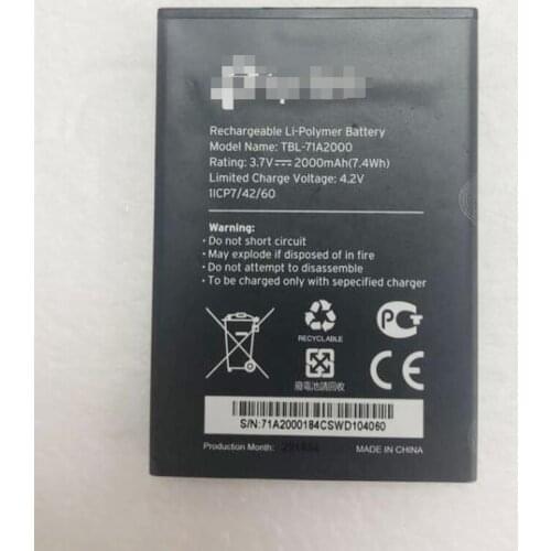 GeLar Original 3.7V 2000mAh battery For TP-LINK M5350 Battery TBL-71A2000 TL-TR861 761 wifi mifi baterie