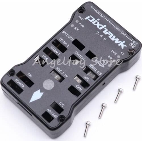 Plastic Protective Cover Case Shell For pixhawk 2.4.8 PX4 PIX 32 Bit Flight Controller Case With screw