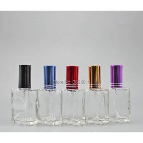 15ML Transparent Glass Refillable Bottles Perfume Spray Bottle Atomizer Perfume Bottle Portable Bottle F351