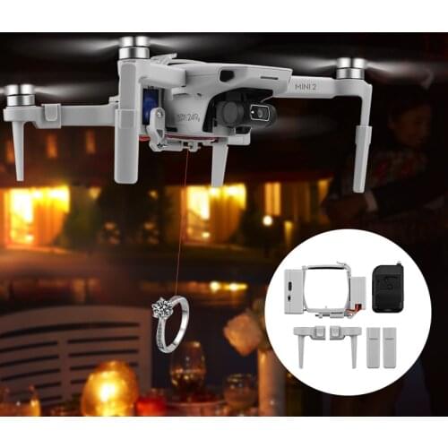 Mavic Mini Drone Delivery System Airdropper Device Thrower Fishing Bait Rescue Drone Accessories for DJI Mini 2