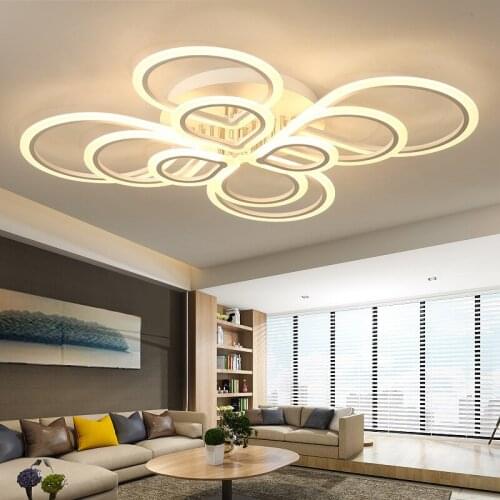 Led Ceiling Lamp New Restaurant Durable Atmosphere Personality Home Modern Living Room Lamp Study Bedroom Lamp