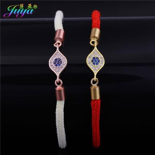 Juya Greek Eye Bracelets Micro Pave Zircon Gold//Rose Gold Turkish Evil Eye Charm Bracelet For Women Men Classic Bracelets