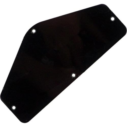 1pcs Black Plastic Cavity Cover Spring Cover Back Plate Wiring Cover Back Plate For Bass Guitar Replacemen guitar accessories