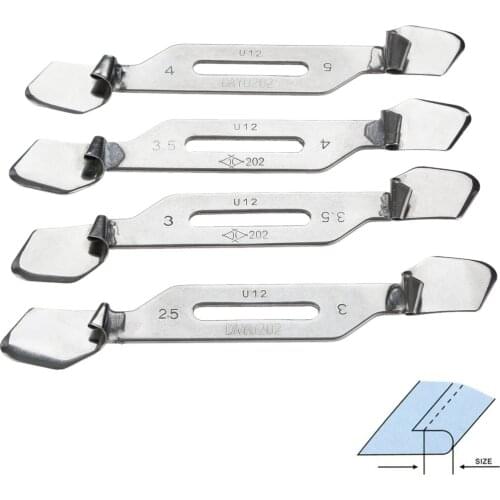 1pc Sewing Machine Crimping Presser foot Flat car Umbrella edger steel ends 13cm feet Single Needle industrial 202 machine