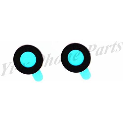 2PCS Back Rear Camera Lens with Adhesive Tape for LG Q6 Replacement Parts