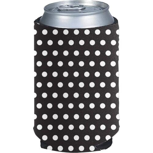4pcs Polka Dot Beer Can Sleeves Beer Can Coolers Drink Cooler Sleeves for Cans and Bottles Multicolor Drink Cup Bottle Sleeve