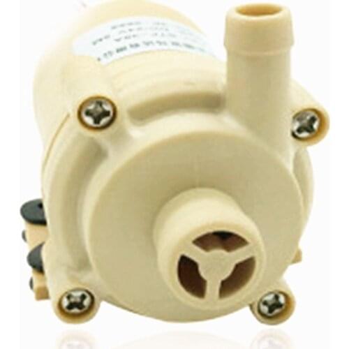 DC 24V brushless mini submersible pump, mute high temperature circulating pump