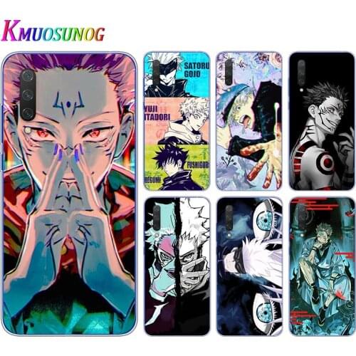 Cartoon Anime Jujutsu Kaisen For Xiaomi Mi 11i 11 10i 10T 10 9T 9SE 9 8 A3 CC9 CC9E Note 10 Lite Pro Ultra Soft Phone Case