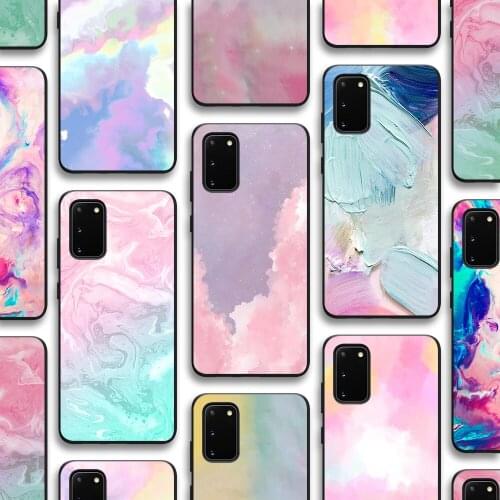 Color Fashion Case for Samsung Galaxy S21 A51 S20 A50 A71 A70 A12 A21S S10 S9 S8 A20 A30 S10e Note 20 10 9 8 Plus Ultra Lite TPU