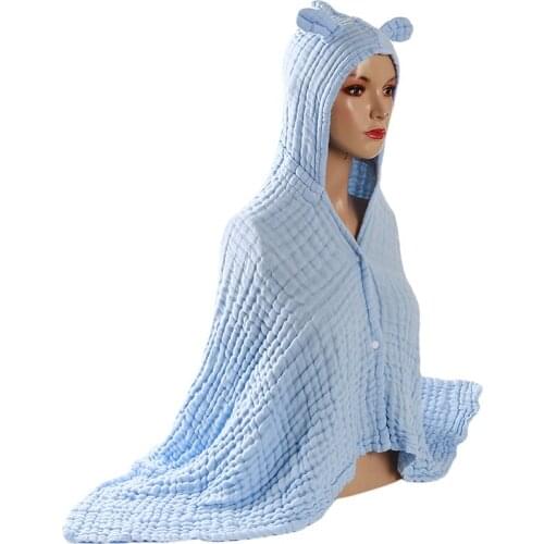 Baby Towel Newborn Bath Kid Hooded Towel Bathrobe Cute Animal Toddler Kids Baby Bath Towels Infant Blanket Children Towels