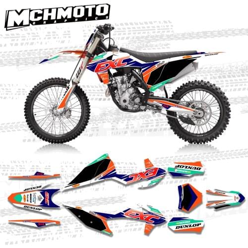 MCHMFG Motorcycle Team Graphic Decals Stickers DECO Dekor For KTM EXC EXCF XC XCF 2020 2021 SX SXF 2019-2021 125 200 250 300 350
