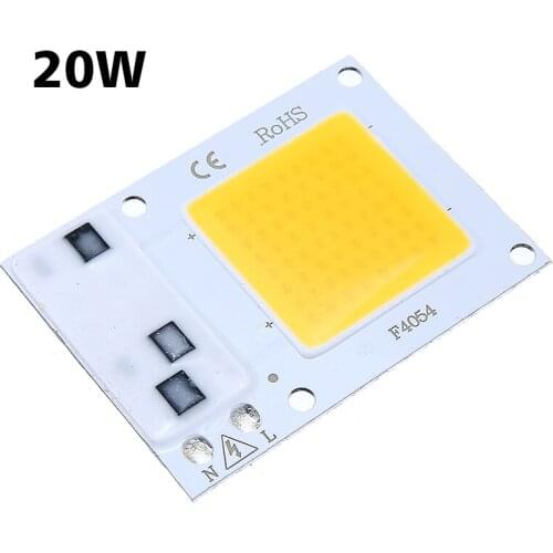 20W Mini AC 220V COB LED Chip Floodlight Integrated IC Driver Lamp For Traffic/Landscape/Advertising/Indoor/Architectural
