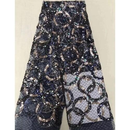 Nigeria sequin lace fabric 2021 high-quality lace African lace fabric wedding dress French lace fabric J3652