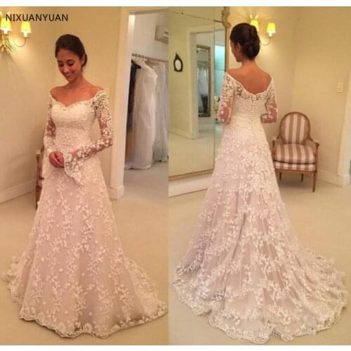 NIXUANYUAN V-neck Wedding Dresses