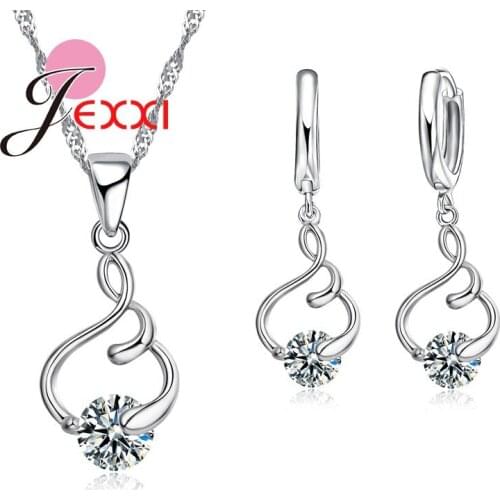 Hollow Ice Cream Pendant For Women/Girls Shiny 925 Sterling Silver Fashion Jewelry Set Pretty Gift For Girl/Children