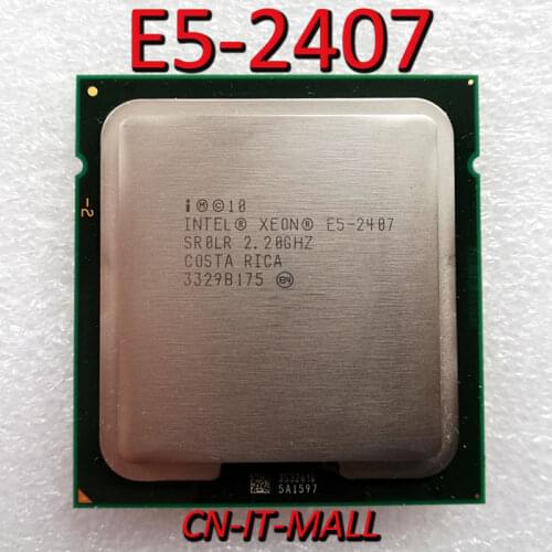 Intel Xeon E5-2407 CPU 2.2GHz 10M 4 Core 4 Threads LGA1356 Processor