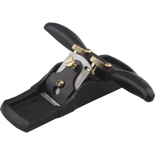 Adjustable Plane Spokeshave Woodworking Hand Planer Trimming Hand Tools Deburring With Screw Wood Hand Edging Tool
