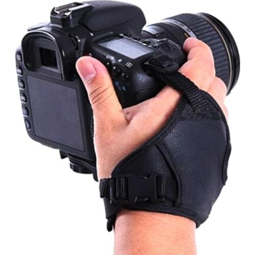 1pc New Hand Grip Rapid Wrist Camera Strap PU Leather Hand Soft Strap For Camera Bag Universal Photography Accessories for DSLR