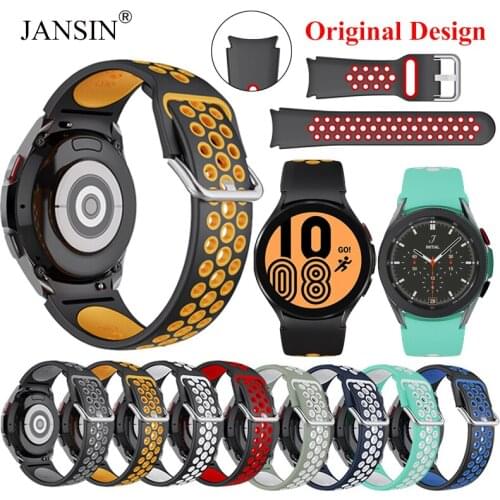 Strap For Samsung Galaxy Watch 4 Classic 46mm 42mm Smartwatch Silicone Sports Bracelet For Samsung Watch 4 40mm 44mm Watchband