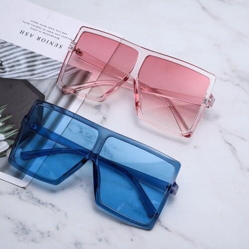 Fashion Womens Sunglasses Square Brand Designer Big Frame Female Ladies Sun Glasses Outdoor Eyewear UV400 oculos masculino