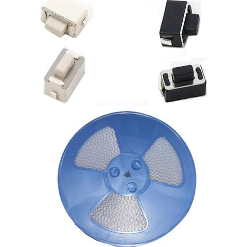 1500pcs/coil 3*6*5mm Tilted 2-pin Push Button Switch 3x6x5mm Tact Switch for Car Remote Control