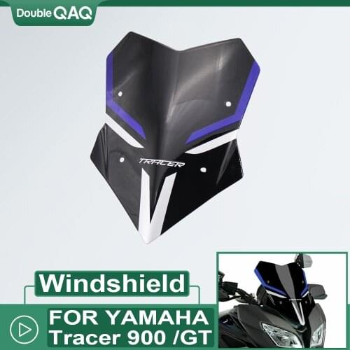 2018 2019 2020 2021 Motorcycle Parts Windscreen Windshield Deflectors Wind Shield Screen Protector FOR YAMAHA TRACER 900 & GT