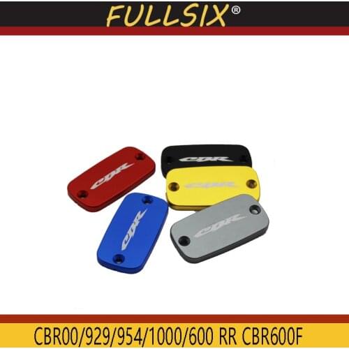 Motorcycle Accessories CNC Aluminum Front Brake Fluid Reservoir Cover Cap for Honda CBR900/929/954/1000/600 RR CBR600F CBR600 F