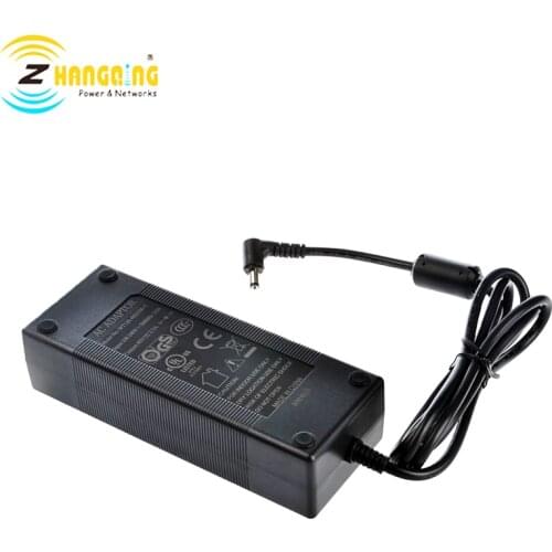 Power Supply 48V 120W Power Adapter With Power Cord, CE ROHS, FCC Certificate for PoE Injector, PoE Switch, etc . 48V Devices