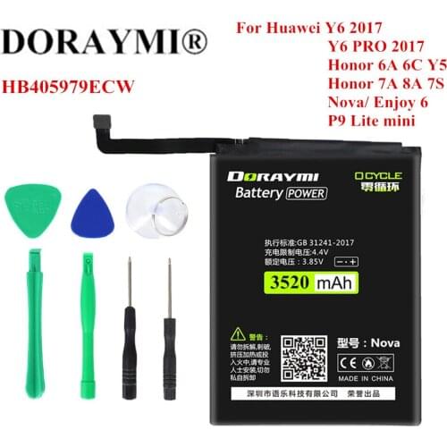 Doraymi Batteries For Huawei Y5 Lite
