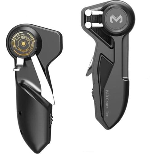 Mobile PUBG Game Gampad Controller For Ipad Tablet Six Finger Game Joystick Handle Aim Button L1R1 Shooter Trigger Non-slip