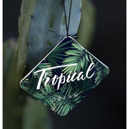 Creative Car Perfume Card Pendant Auto Inner Decoration Aromatherapy Gifts Interior Products Accessories Multistyle