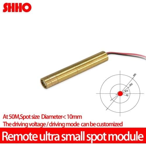 Ultra long range 650nm 940nm 450nm 520nm dot laser module Round spot module size 10mm Driver 3-5V Customizable driving mode