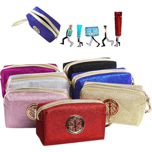 Fashion Women Neceser Cosmetic Bag Travel Make Up Bags Ladies Beauty Makeup Bags Toiletry Organizer Pouch Case Clutch Tote