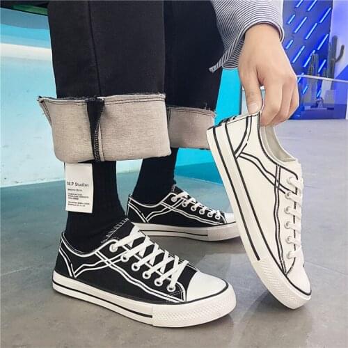 2019 Spring Autumn summer New brand Boy / Male Casual Canvas Shoes Breathable Tenis Fashion men Sneaker Flats Shoes CZ-53