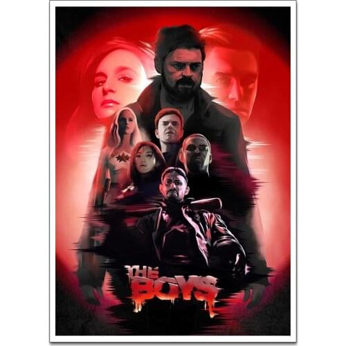 Canvas Print The Boys Poster Decorative Picture Modern Wall Art Paintings Home Decor No Frame