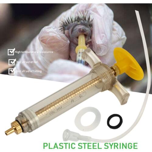 Feeding Young Birds Milk Water Syringe Parrots Hand Gavage Pets Needle Tube Home Plastics 10/20ml Durable Accessories Feed