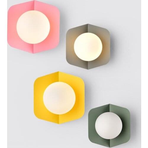 LED Wall Lamps 5W AC 85-240V Modern Bedroom Wall Lights Indoor Dinning Room Corridor Lighting Aluminum