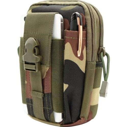6 Colors 1000D Tactical Bag Molle Oxford Waist Belt Bags Wallet Pouch Purse Outdoor Sport Pack EDC Camping Hiking Bags HOT SALE