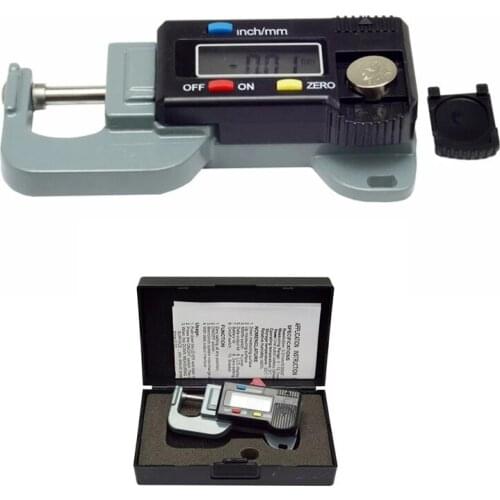 0-12.7mm horizontal type Digital Thickness Gauge Meter Tester Micrometer thickness caliper gauge 0 to 12.7mm