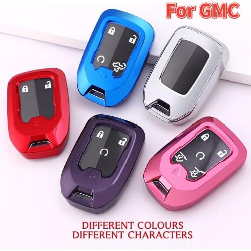 Tpu Car Key Cover Case for Chevrolet 2015 2016 Gmc Yukon Suburban Tahoe Smart Key Accessories