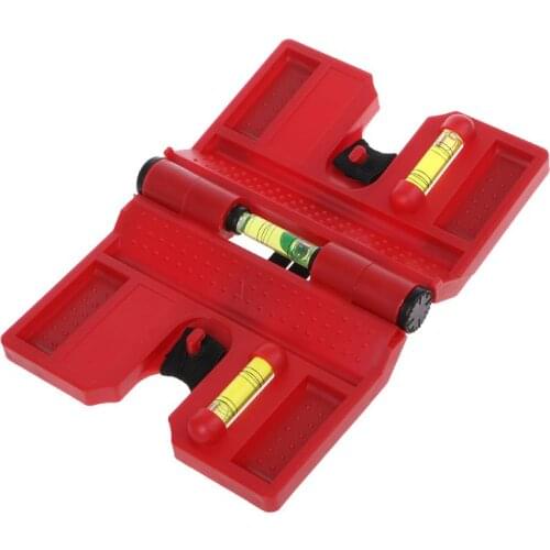 Angle Gauge Spirit Level Magnetic Inclinometer With Strap 270Degrees Adjustable Pipe Leveller