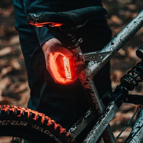 Magicshine Seemee 180 Bike Tail Light Smart Brake Sensing Light Waterproof USB Charging Bicycle Rear Light Cycling Taillight
