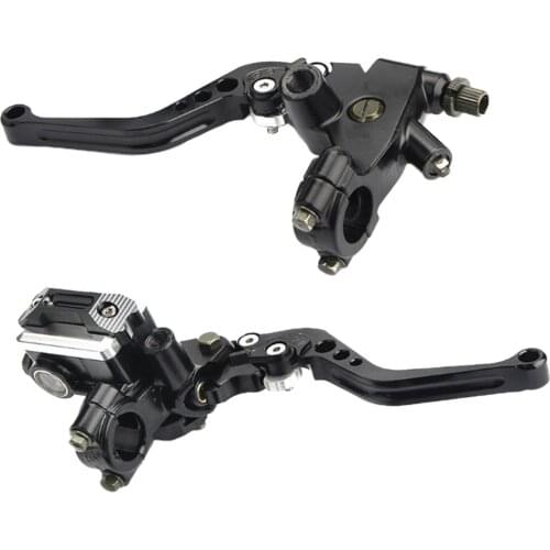 2pcs 7/8'' 22mm Motorcycle Brake Clutch Aluminum Alloy Universal