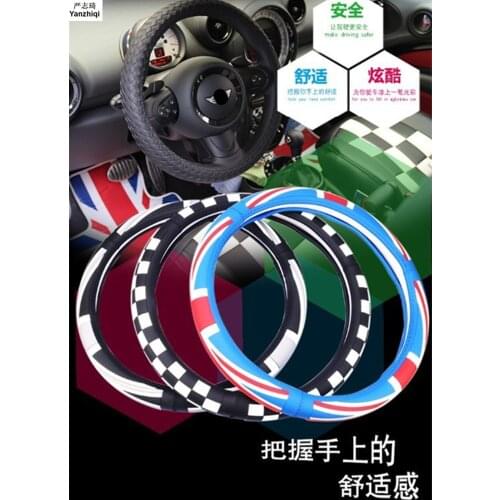 Free shipping High quality ONE British union jack flag British steering wheel for MINI COOPER Clubman Countryman