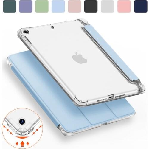 For Apple I Pad Mini 5 Covers for Ipad 10.2 7th 8th Generation Pro 10.5 10.9 Air 3 4 Pro 11 12.9 2021 Silicon Case for 9.7 2018