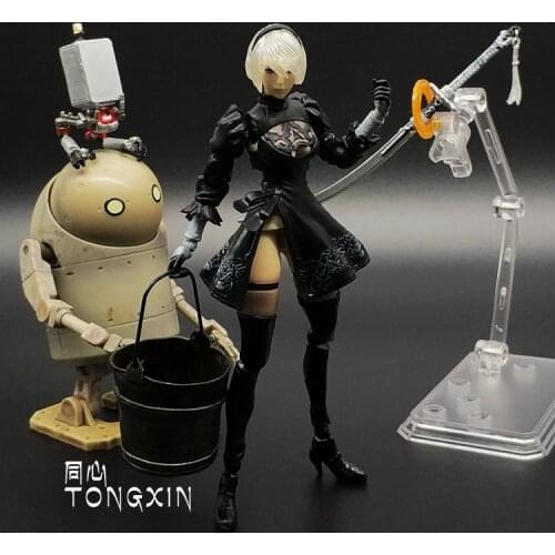 Game NieR:Automata YoRHa No. 2 Type B Pascal Action Figure Toy Model 16cm