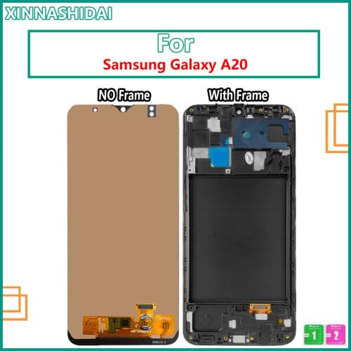 Incell For Samsung Galaxy A20 A205 SM-A205F A205FN A205GN A205S LCD Display Touch Screen Digitizer Assembly Replacement