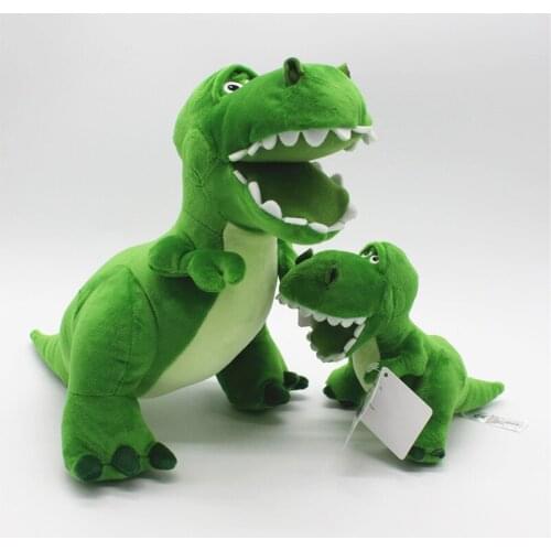 Disney Toy Story 22/38cm Rex the dinosaur Stuffed Plush Toys Soft Cartoon Anime Rex Plush Toys Christmas Gifts for Kids
